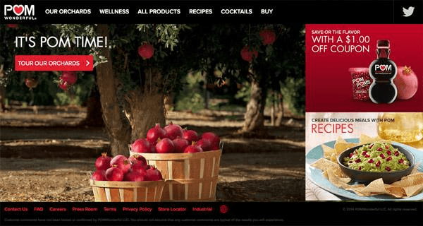 食品網站設計 食品網站設計